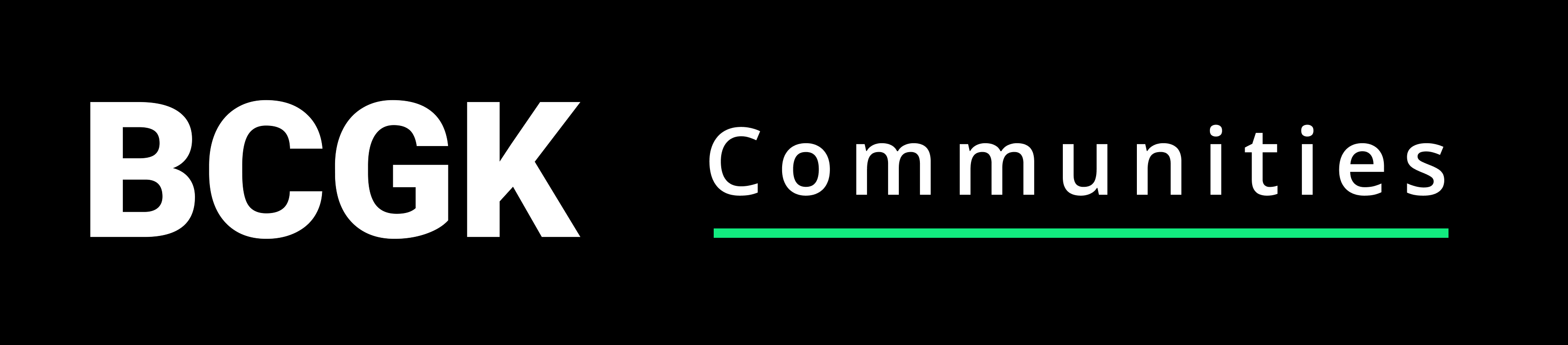BCGK Communities